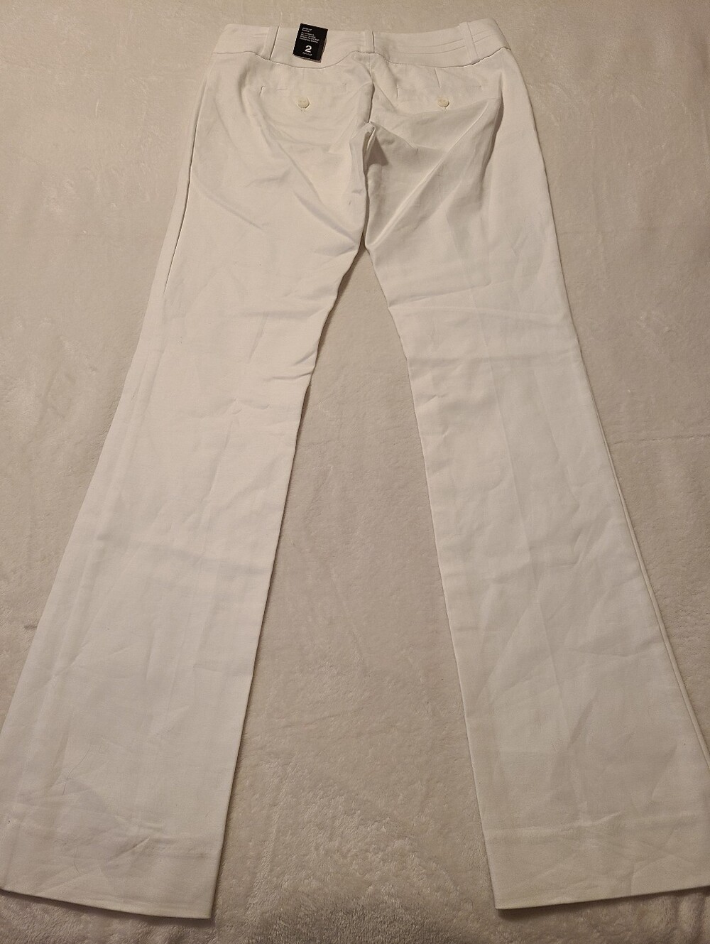The Limited Drew Fit Bootcut White Dress Pants Size 2R - Picture 4 of 7